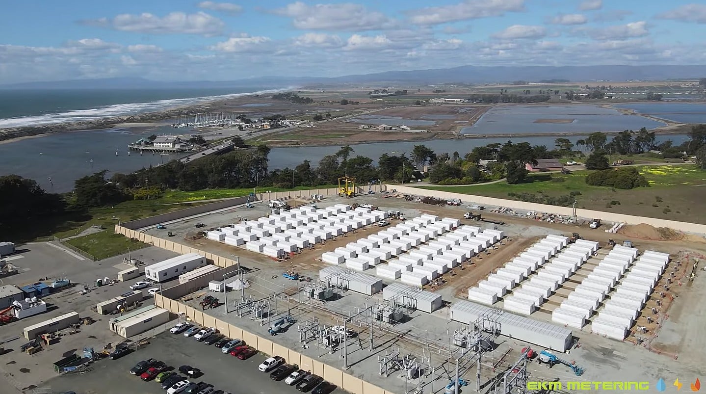 Tesla Megapack Battery Project In Moss Landing Nears Completion