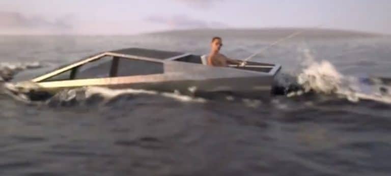 Amphibious Tesla Cybertruck? Why not?