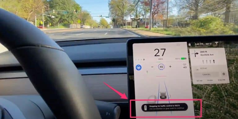 Updated: Tesla Traffic Light & Stop Sign Control Manual