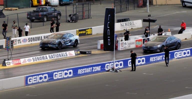 Lucid Air tops Tesla Model S with insane 9.9-second quarter-mile