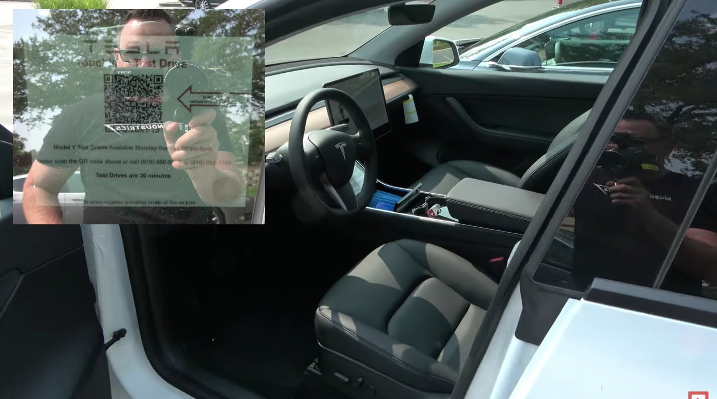 Tesla’s QR codebased touchless test drive is a great EV marketing tool