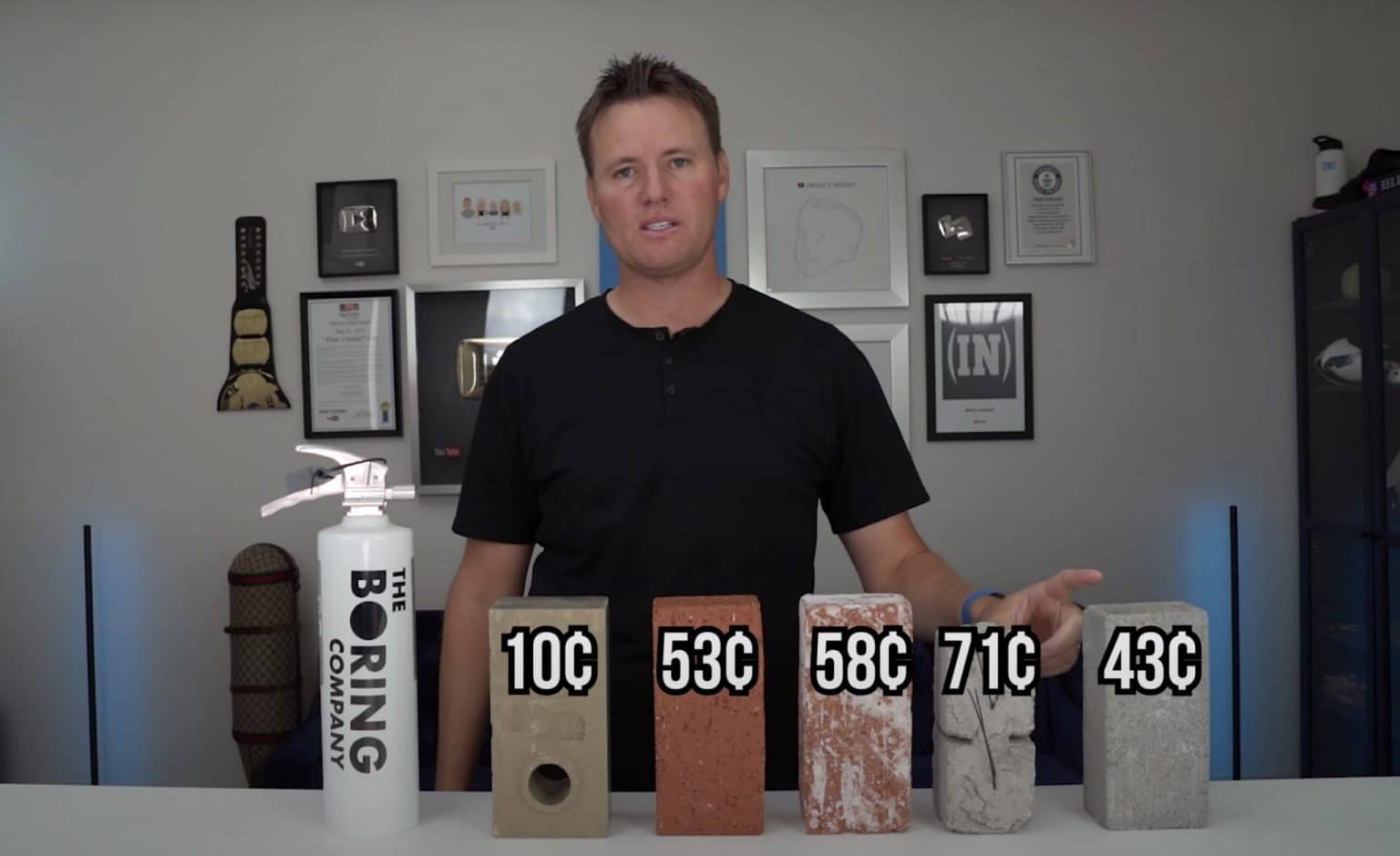 Why is Elon Musk selling bricks?