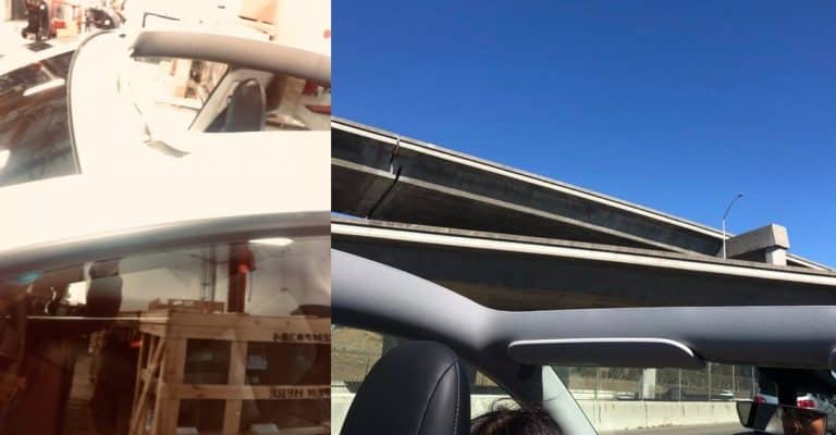Tesla convertible? Model Y roof flies off going down California highway