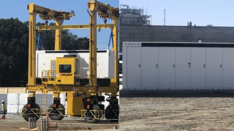 Moss Landing in Monterey, California sees first installation of Tesla Megapacks