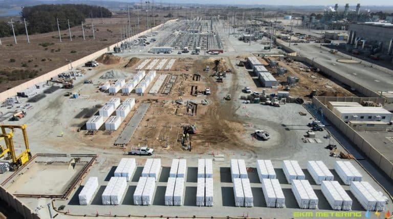 Tesla’s Megapack Battery Installation in Moss Landing is taking shape