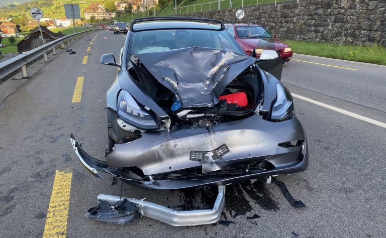 Tesla Model 3 driver walks away ‘scratch free’ after severe accident