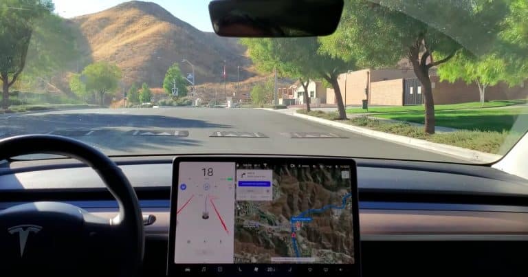Tesla’s limited FSD beta can slow down for speed bumps