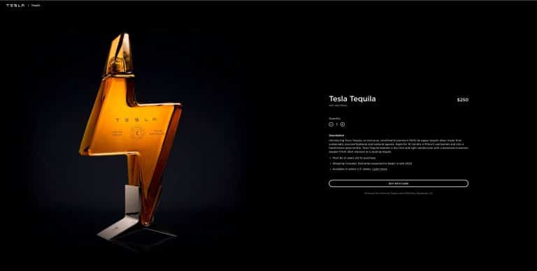 Tesla Tequila is official, premium booze at a premium price