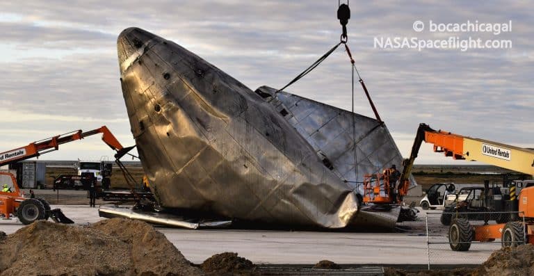 SpaceX clears Starship SN8 wreckage, prepares landing zone for next launch
