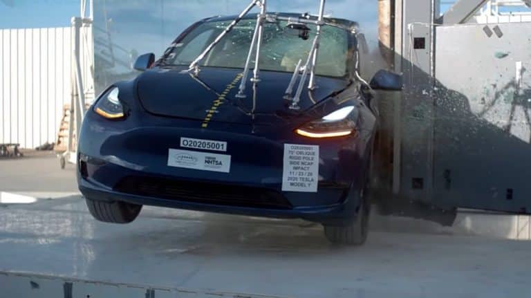 Tesla Model Y earns Five-Star Safety Rating from NHTSA