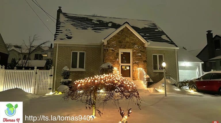 Tesla Solar Roof owner shares insights on tiles’ resilience in snowstorm