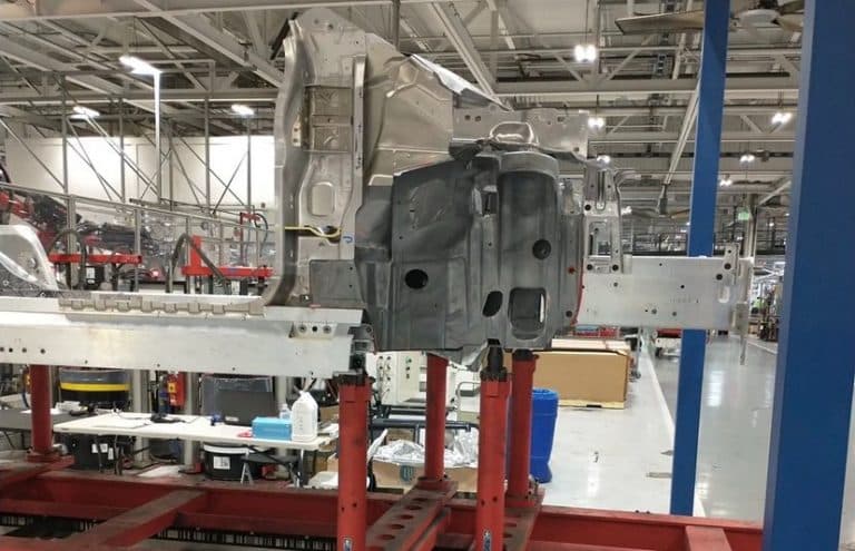 First look at Tesla Model S and X front ‘megacasting’ from Fremont Factory