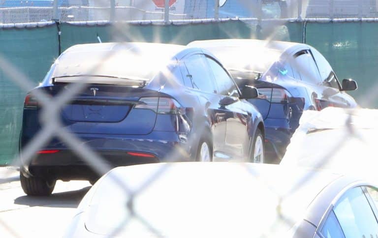 Tesla Model X refresh units are gathering at Fremont ahead of customer deliveries