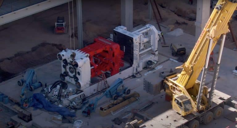 Tesla Gigafactory Texas’ first Giga Press takes form at incredible pace