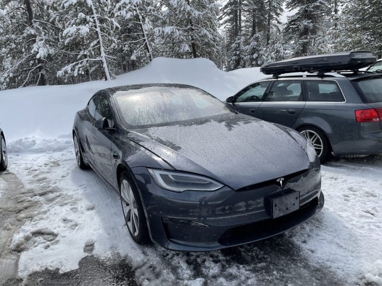Tesla Model S Refresh lands in Lake Tahoe for more winter testing