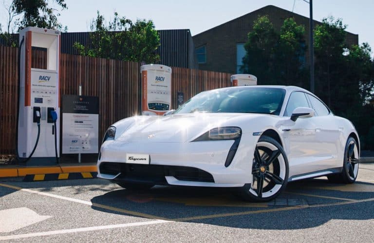Tesla fans dunk on Porsche Taycan’s slow software update