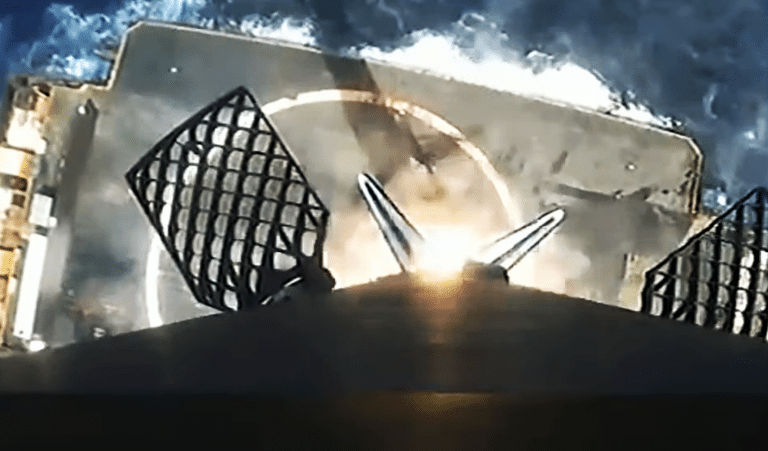 SpaceX Starlink launch offers rare live view of Falcon 9 booster landing