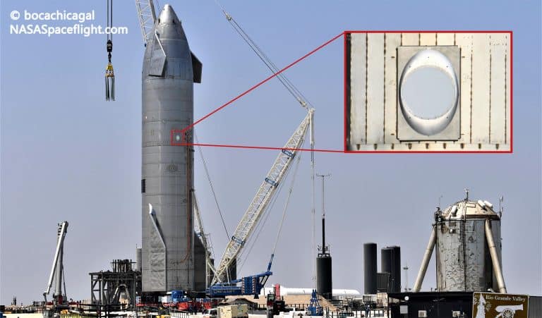 SpaceX installs Starlink dish on upgraded Starship prototype