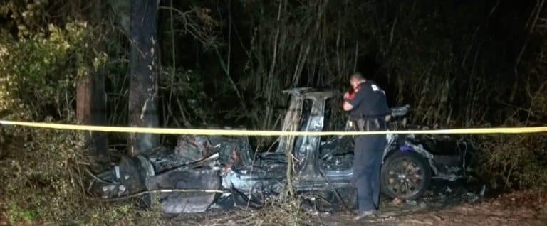 A Tesla crash results in two deaths, police believe no one was in the driver’s seat