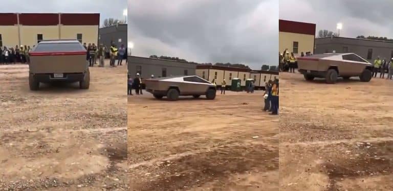 Tesla Cybertruck looks like CGI in real life in Giga Texas footage