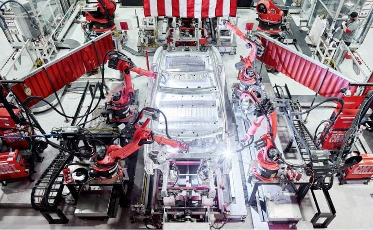 Elon Musk: Tesla Production “Makes World War II look trivial. I’m not kidding. The scale is insane.”