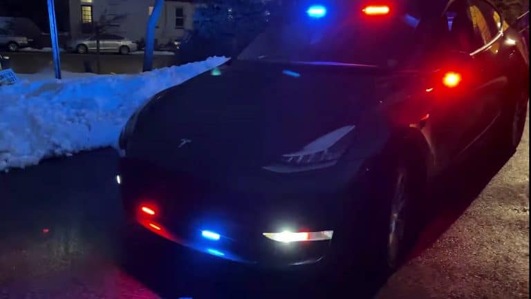 Tesla Model Y joins a new Police Force, and incentives made it an affordable purchase