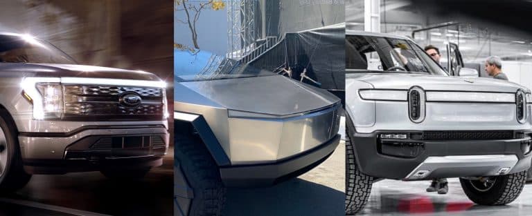 F-150 Lightning vs Tesla Cybertruck vs Rivian R1T: How Ford’s new EV stacks up against younger competitors