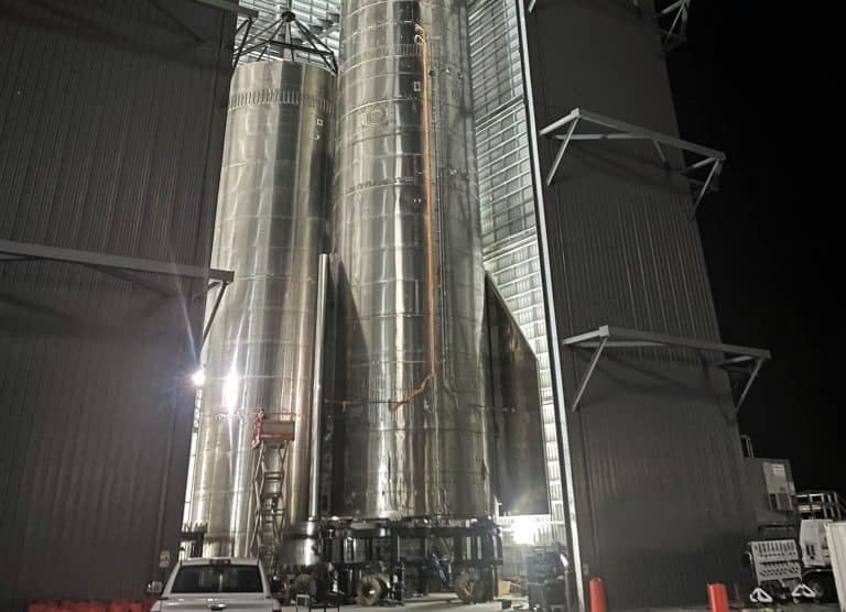 Elon Musk says SpaceX’s second Starship booster prototype is almost finished