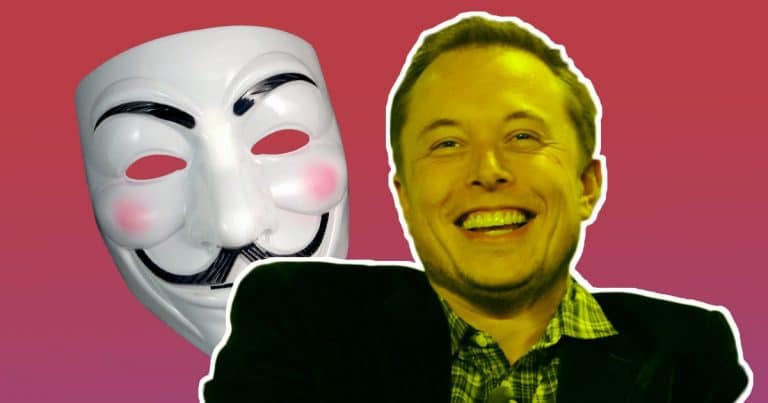 Elon Musk Mocks “Anonymous” For Threatening Him