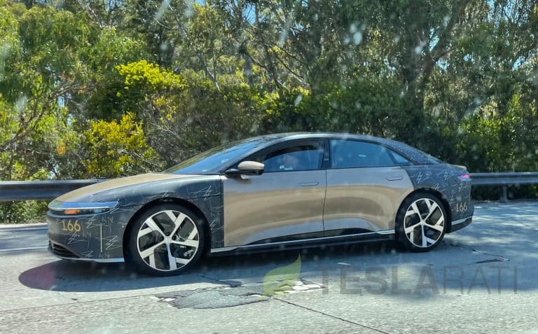 Lucid continues to test Air prototypes ahead of late 2021 production