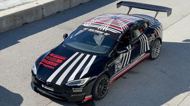 Tesla Model S Plaid racecar bares its fangs by overtaking hypercars in Laguna Seca