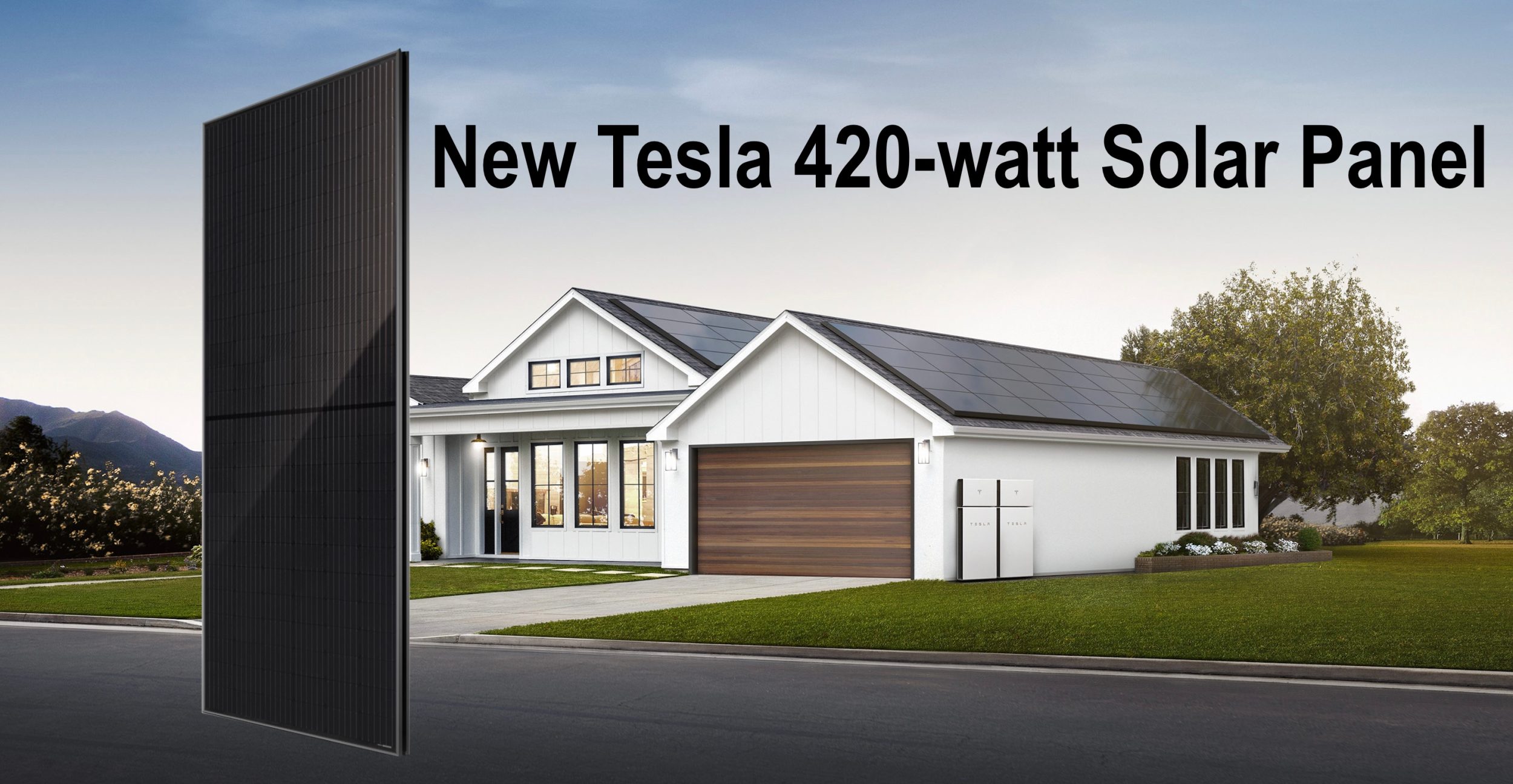 Tesla launches new 420watt solar panel, setting ‘high’ mark