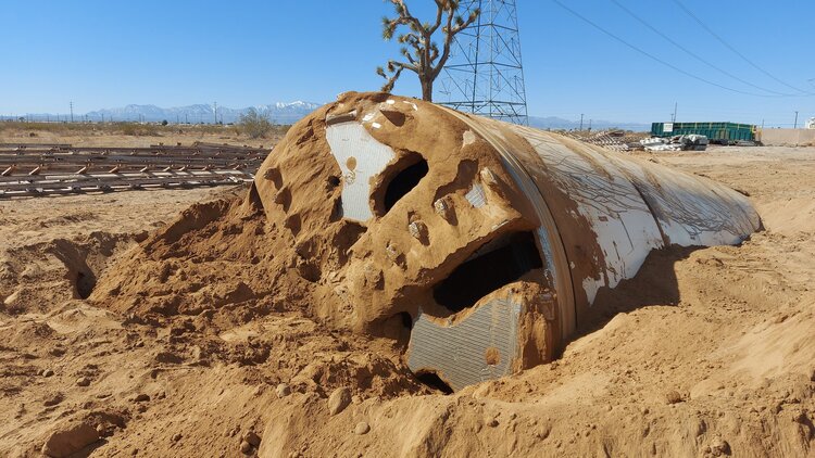 The Boring Company’s new flagship tunneling machine arrives in Las Vegas