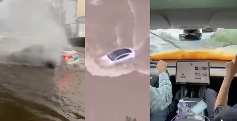 Tesla Model 3’s “boat mode” videos are frightening and amazing at the same time