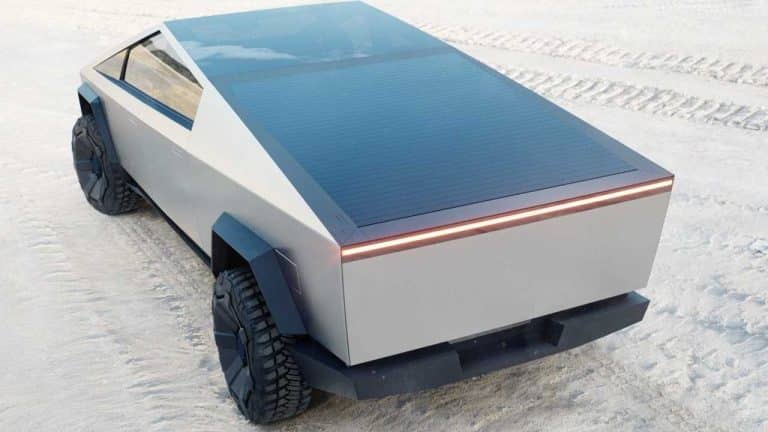 Inside The Unique Tesla Cybertruck’s Solar Charging Tonneau Cover