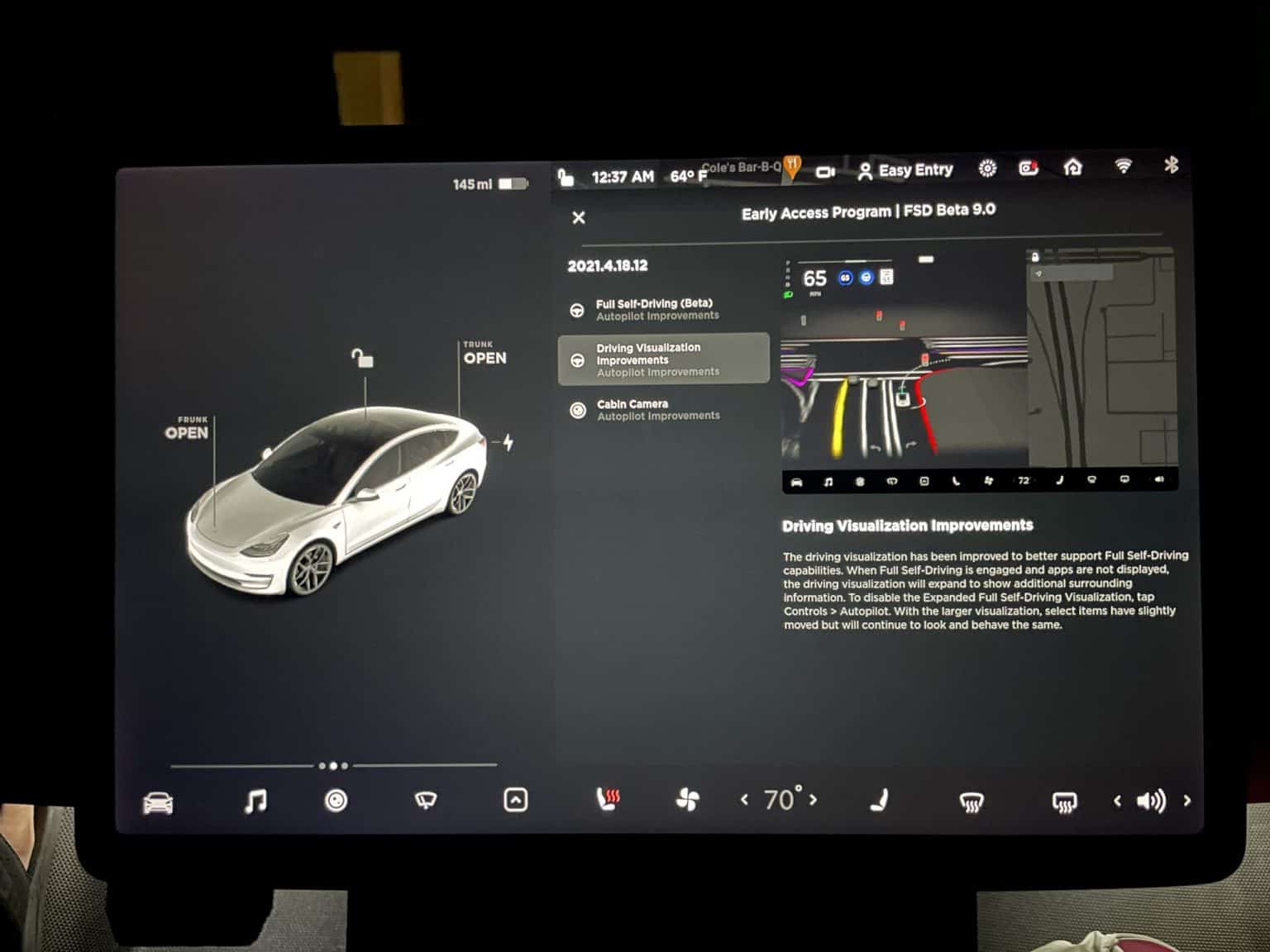 First look at Tesla’s FSD Beta V9 with “mind of car” visuals in action