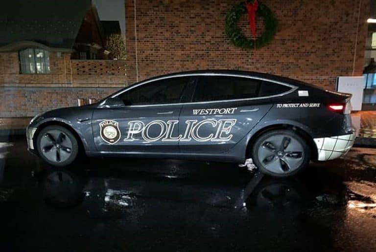 Tesla Model 3 used by Police Department reveals massive financial savings