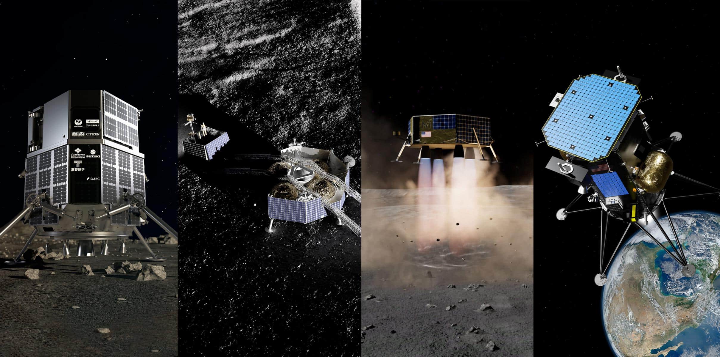 SpaceX Falcon rockets win yet another Moon lander launch contract ...