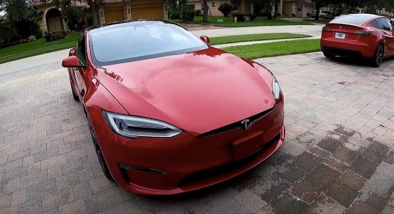 Tesla Model S Plaid at 20% battery after 40 quarter-mile runs is still a monster