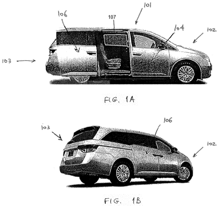 Rivian develops a sliding door patent, hinting toward a minivan