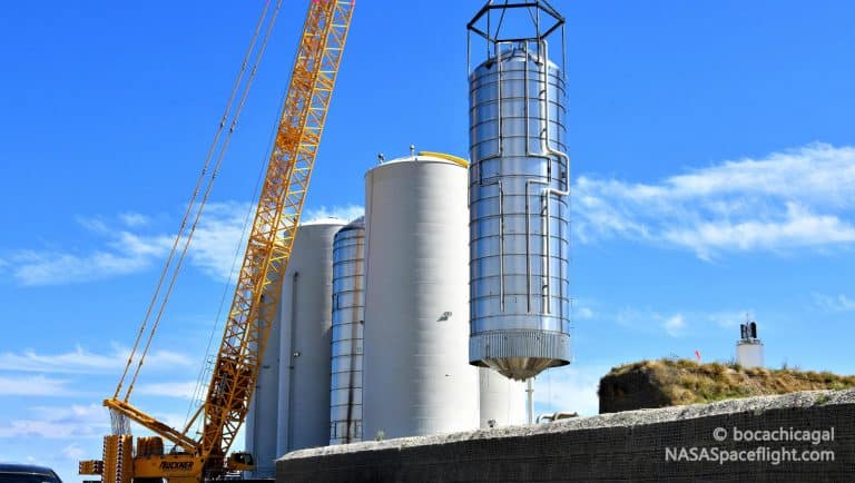 SpaceX’s first orbital-class Starship ‘tank farm’ is almost finished