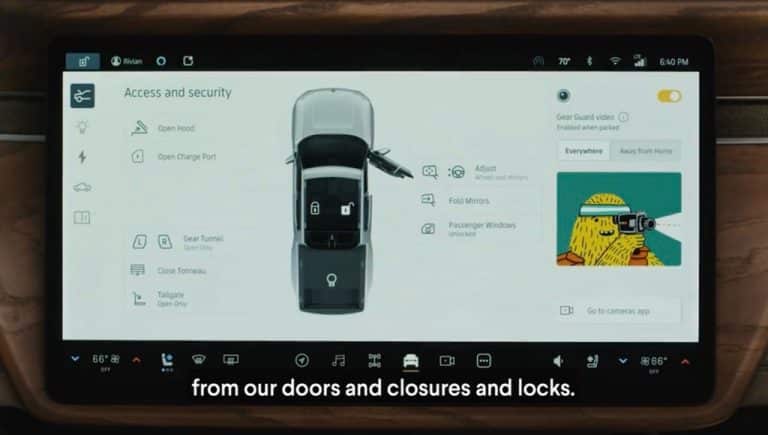First look at Rivian’s “Sentry Mode” Gear Guard feature in action (Video)