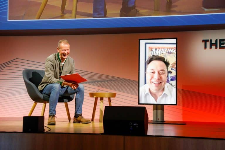 Tesla’s Elon Musk makes surprise appearance at VW executive conference