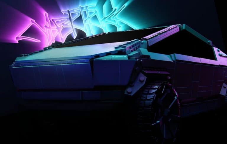 Mattel creates the perfect Tesla Cybertruck LEGO kit that never was