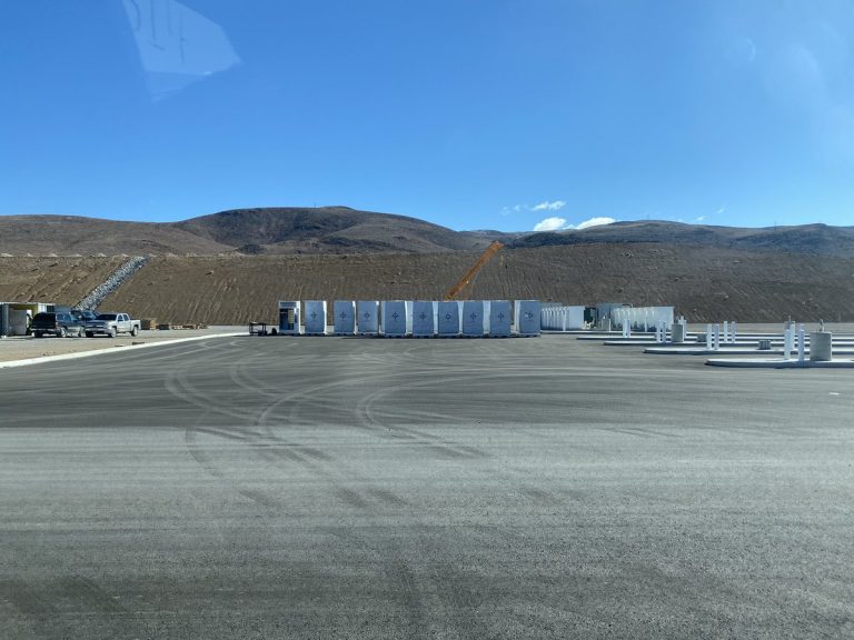 Tesla Semi Megacharger site reportedly under construction at Giga Nevada