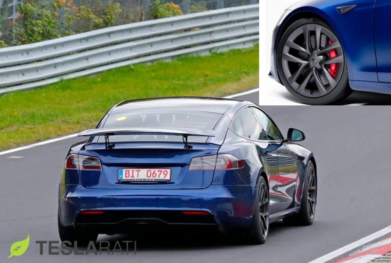 Tesla offers $20k Model S Plaid Ceramic Brake Kit for optimized track handling