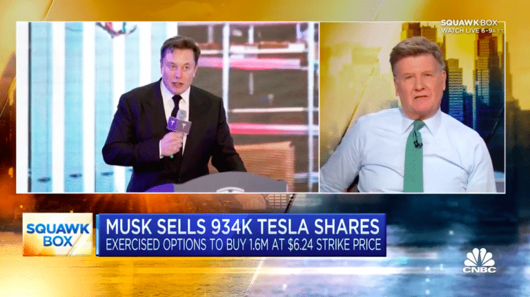 Elon Musk turns CNBC host into a full-on “fanboy:” “If loving him is wrong, I don’t want to be right.”