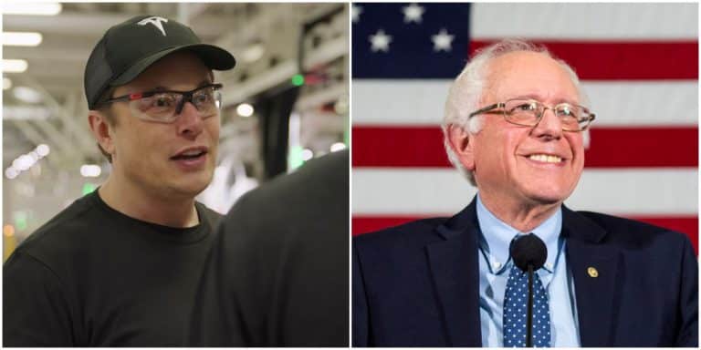 Elon Musk jokes about his “unrequited love” towards Bernie Sanders