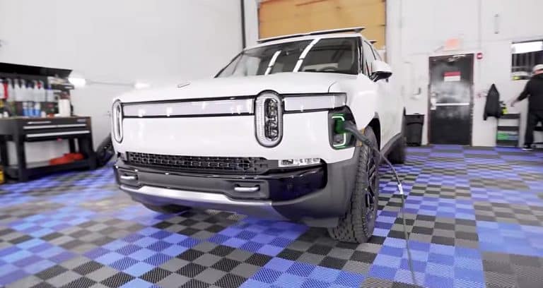 Rivian R1T production build quality gets evaluated by detailing expert