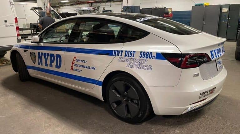 Tesla Model 3 being considered for NYPD fleet